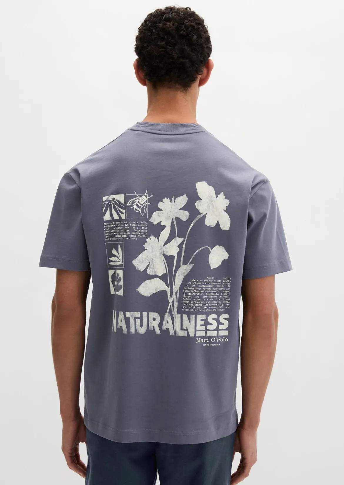 T-Shirt loose mit Rückenprint