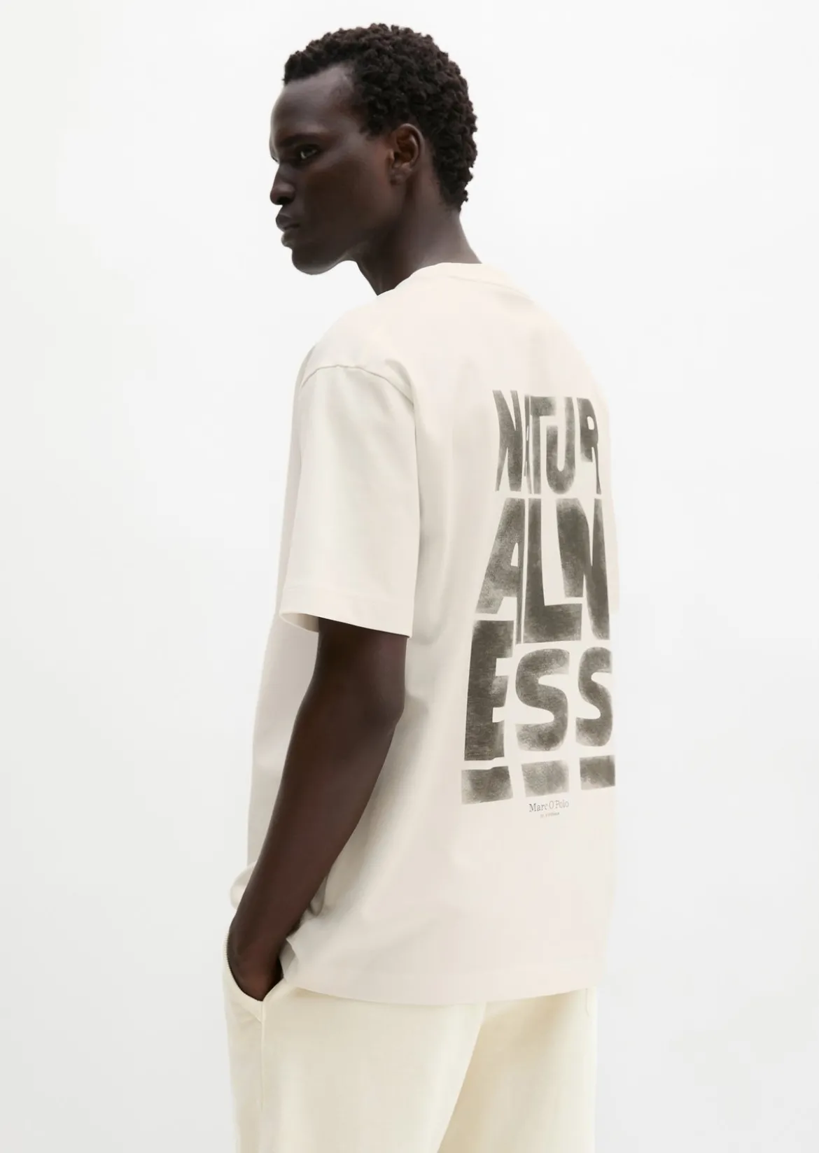 T-Shirt loose mit Rückenprint