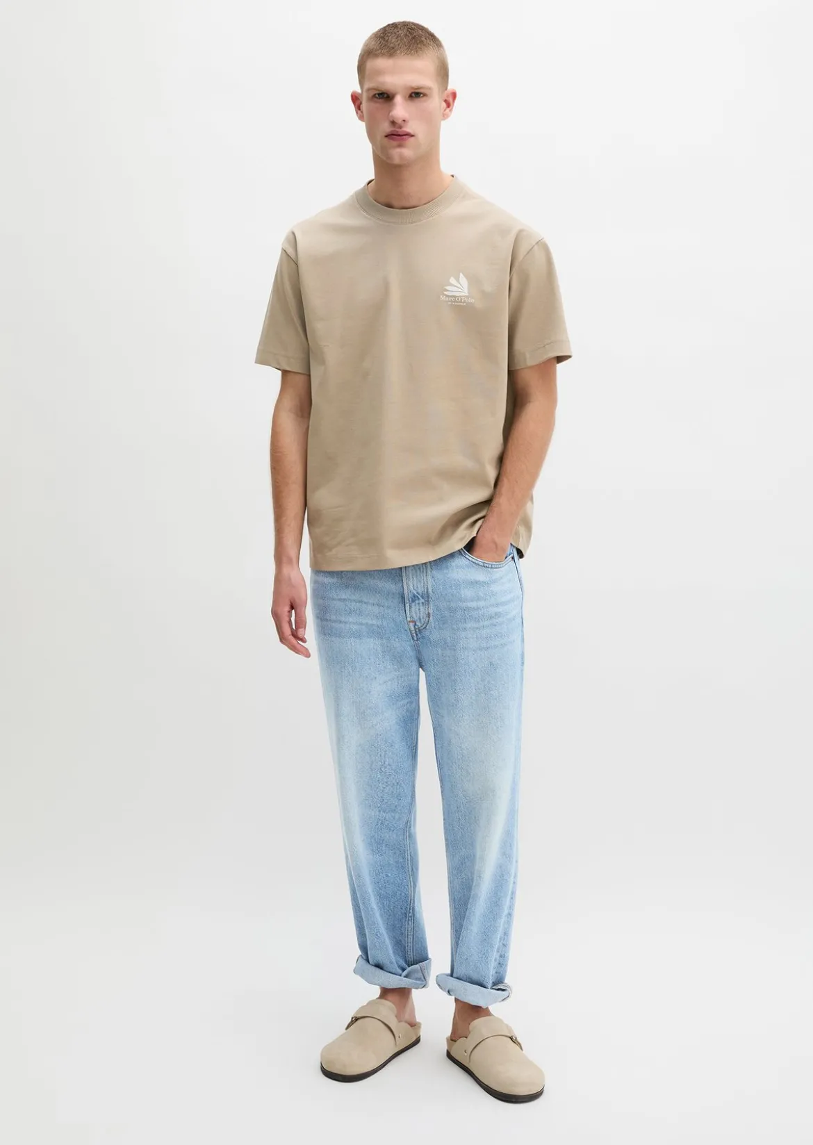 T-Shirt loose mit Rückenprint