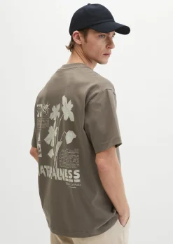 T-Shirt loose mit Rückenprint