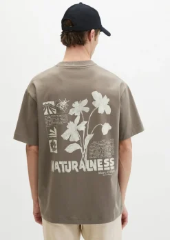 T-Shirt loose mit Rückenprint