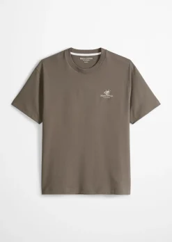T-Shirt loose mit Rückenprint