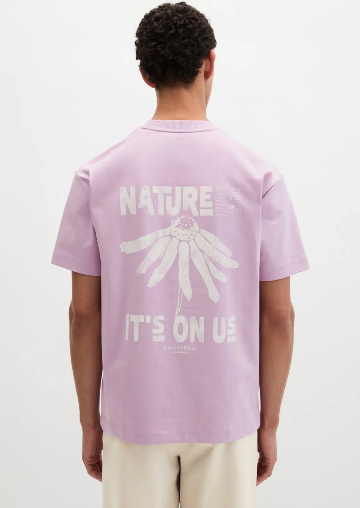 T-Shirt loose mit Rückenprint