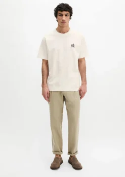 T-Shirt loose mit Rückenprint