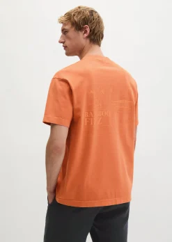 T-Shirt loose mit sommerlichem Rückenprint