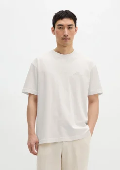 T-Shirt loose mit sommerlichem Rückenprint