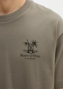 T-Shirt loose mit sommerlichem Rückenprint