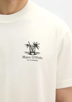 T-Shirt loose mit sommerlichem Rückenprint