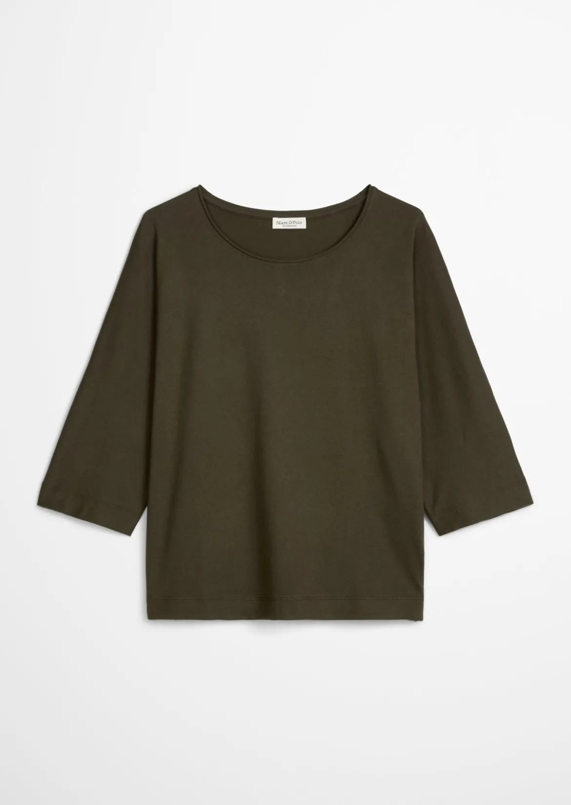 T-Shirt oversize aus Feinstrick-Jersey