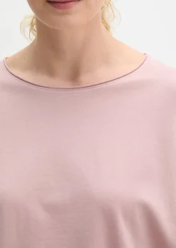 T-Shirt oversize aus Feinstrick-Jersey