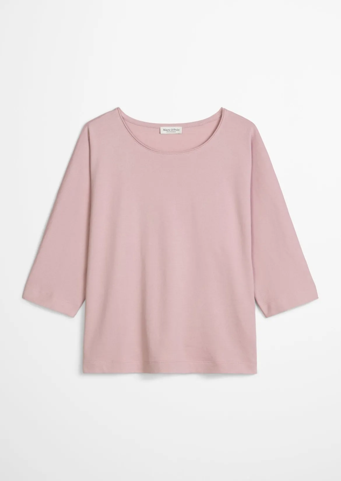 T-Shirt oversize aus Feinstrick-Jersey