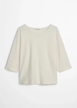 T-Shirt oversize aus Feinstrick-Jersey