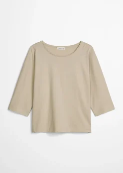 T-Shirt oversize aus Feinstrick-Jersey