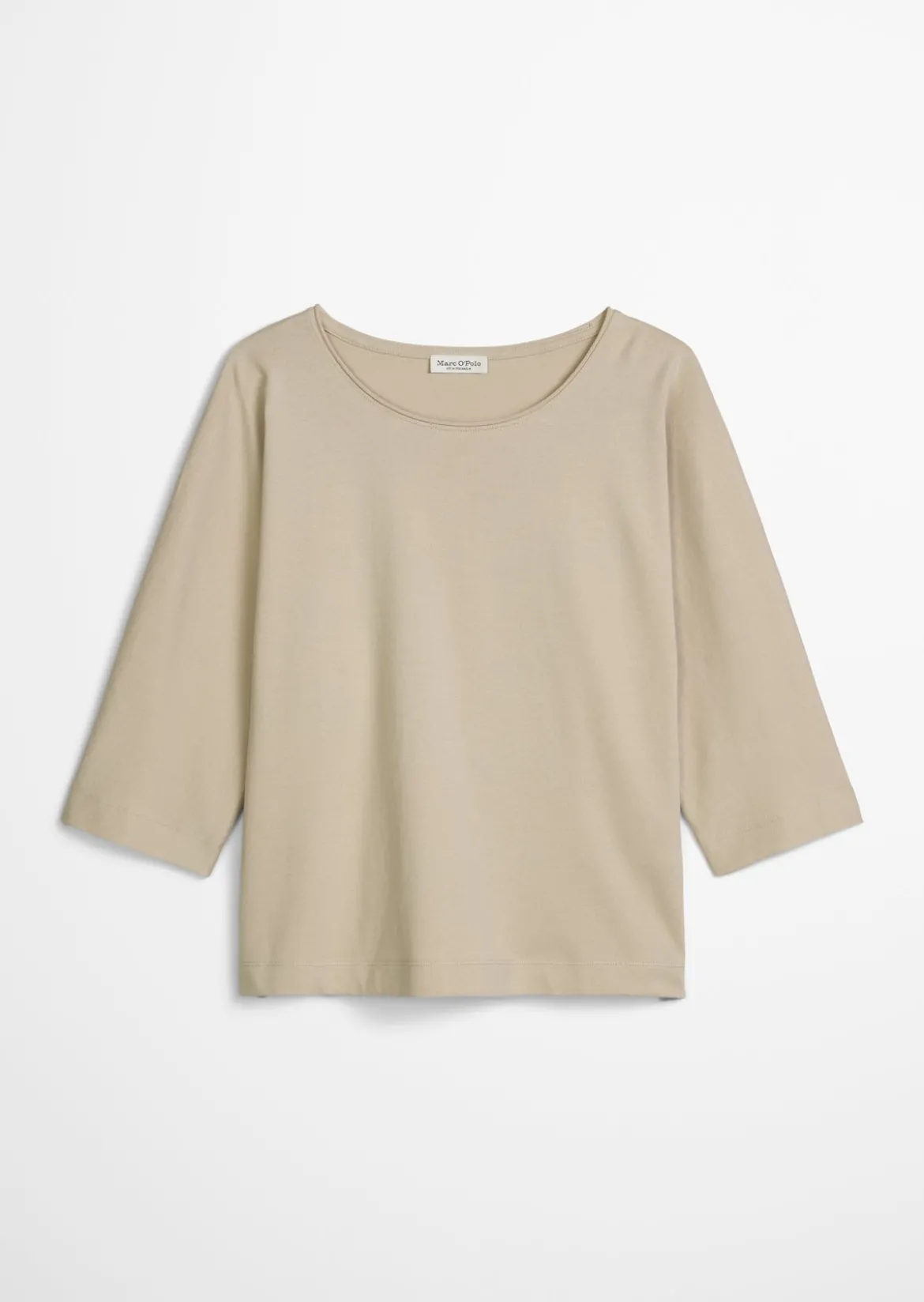 T-Shirt oversize aus Feinstrick-Jersey