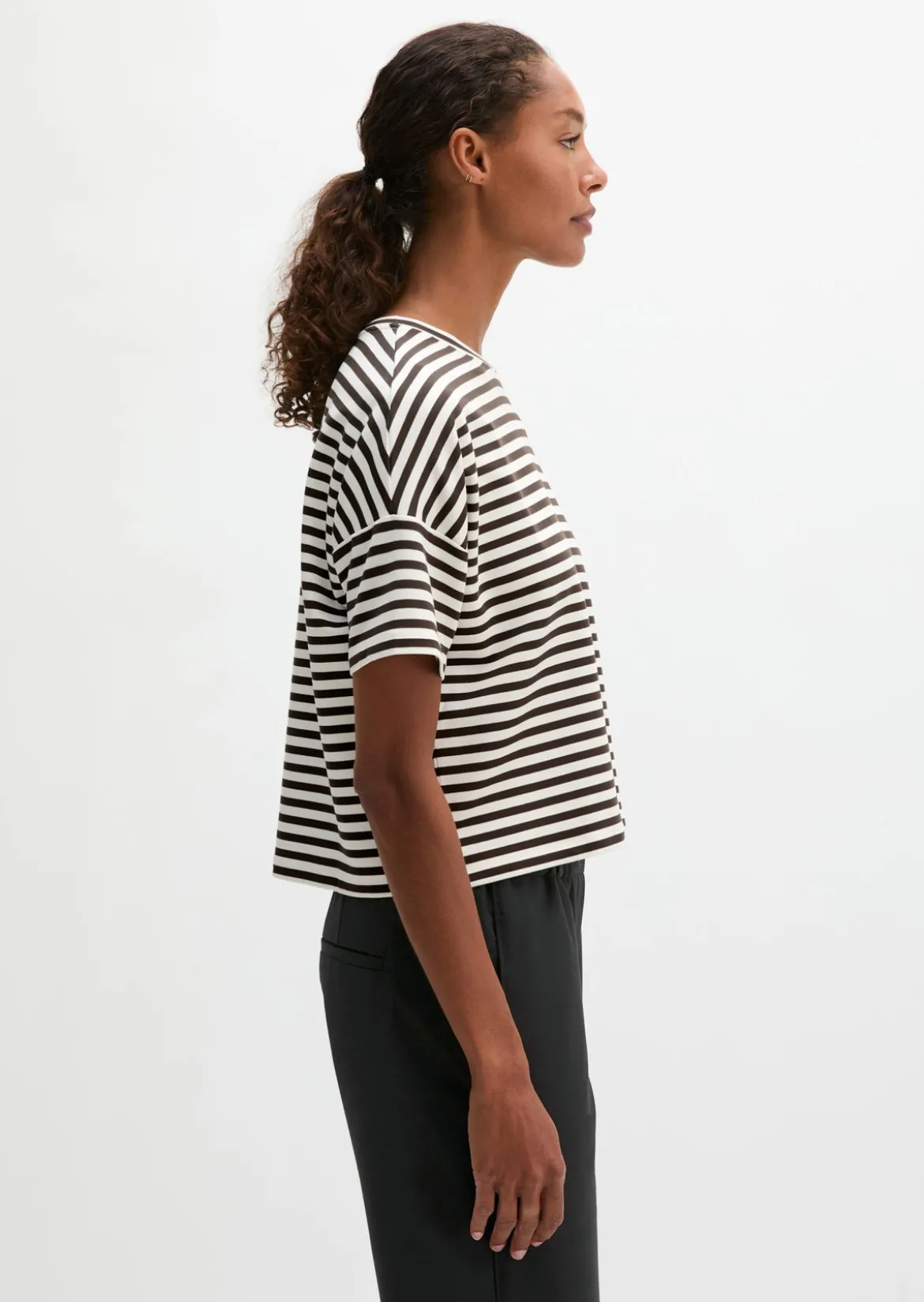 T-Shirt oversize aus TENCEL™ Modal
