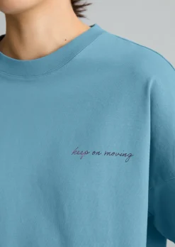 T-Shirt oversized aus Heavy Jersey