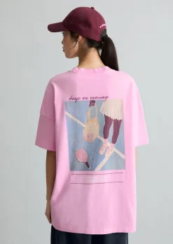 T-Shirt oversized aus Heavy Jersey