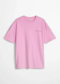 T-Shirt oversized aus Heavy Jersey