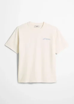 T-Shirt oversized mit Print auf Vorder- und Rückseite