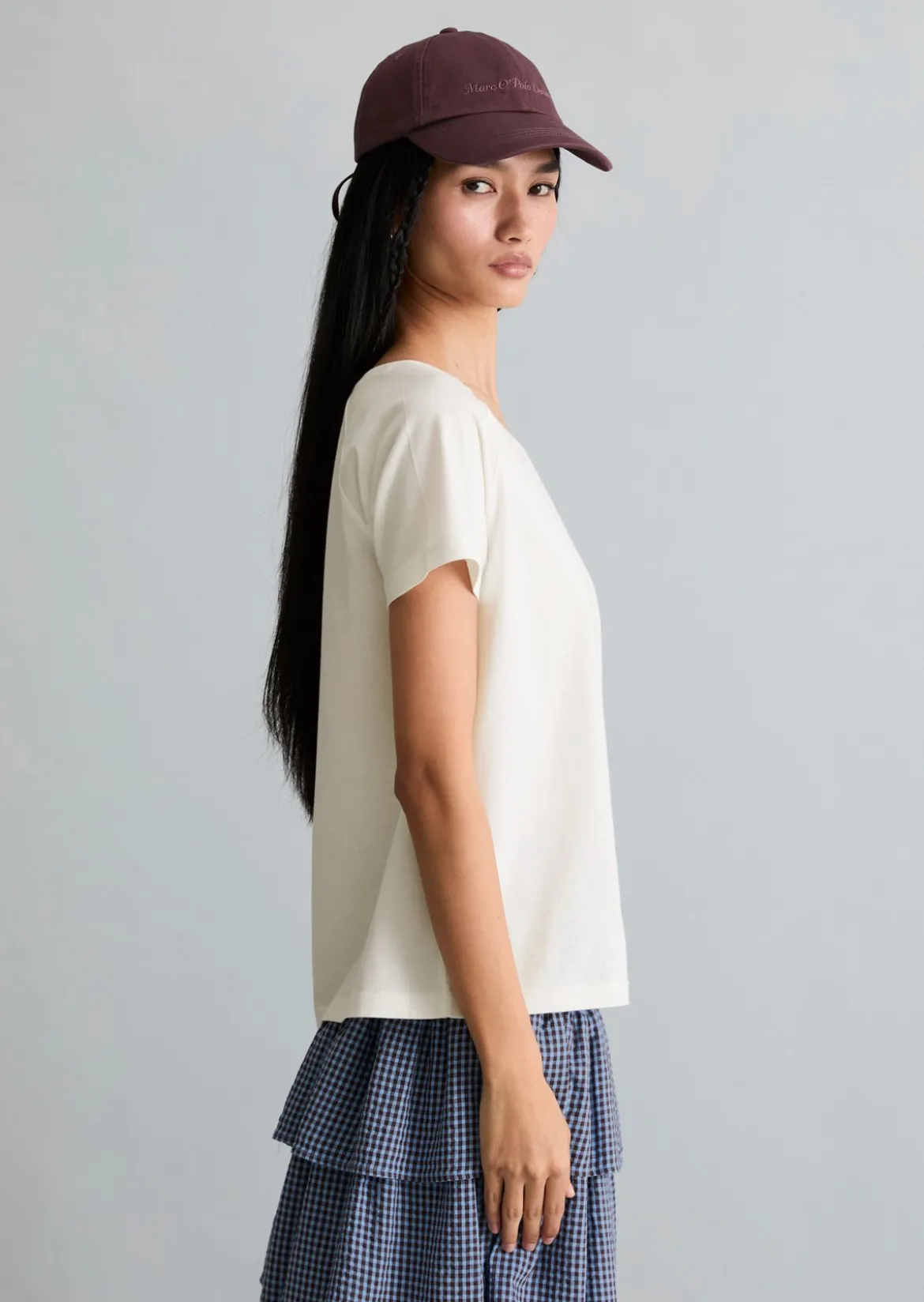 T-Shirt regular aus Basic Single Jersey