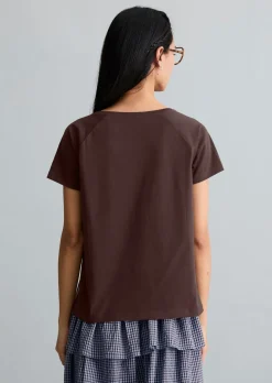 T-Shirt regular aus Basic Single Jersey