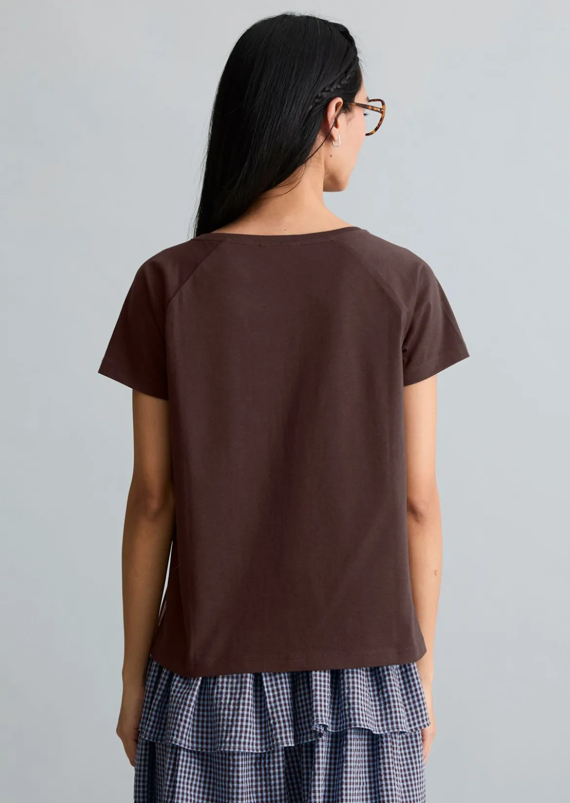 T-Shirt regular aus Basic Single Jersey