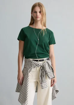 T-Shirt regular aus Basic Single Jersey