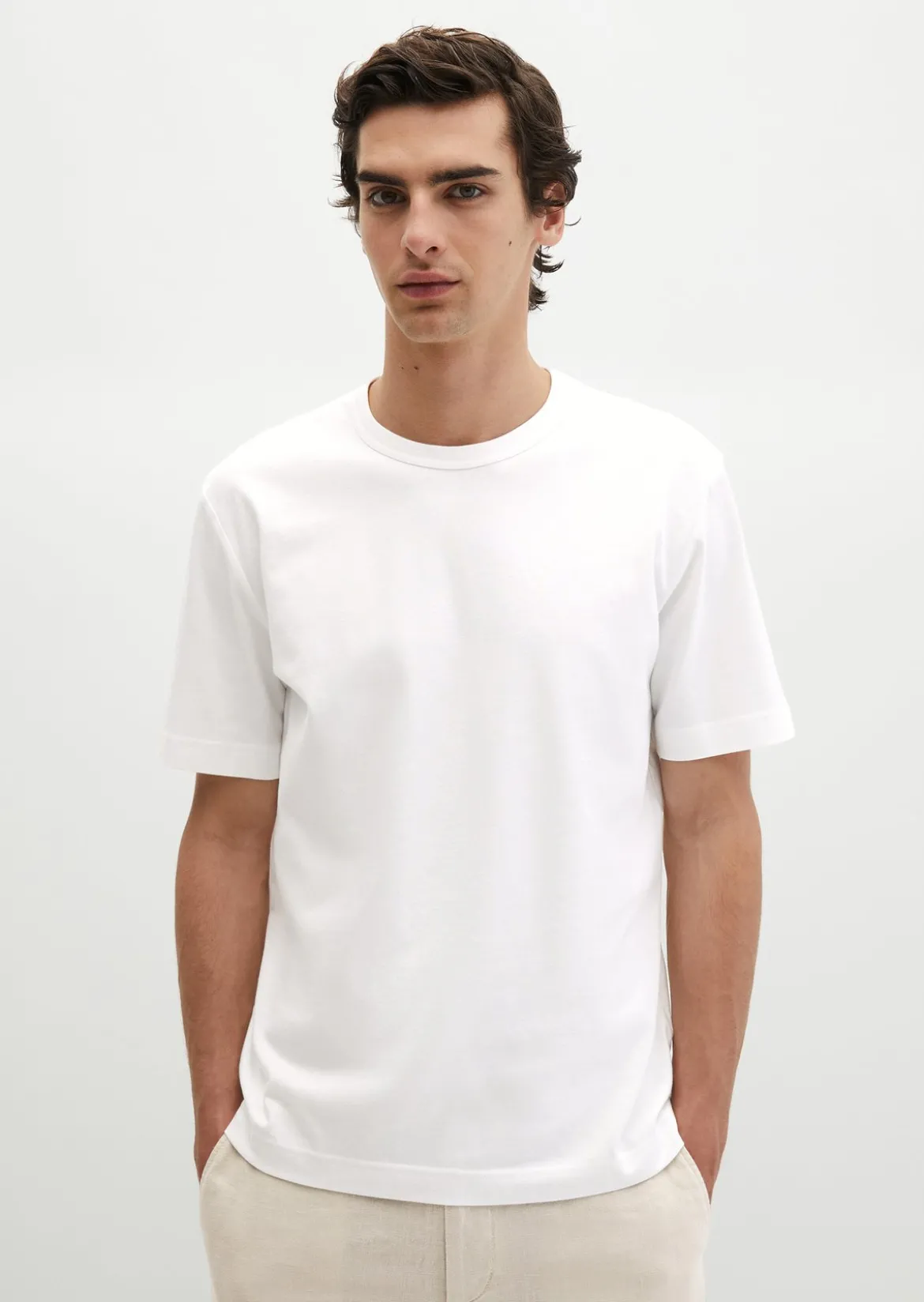 T-Shirt regular aus hochwertiger Bio-Baumwolle