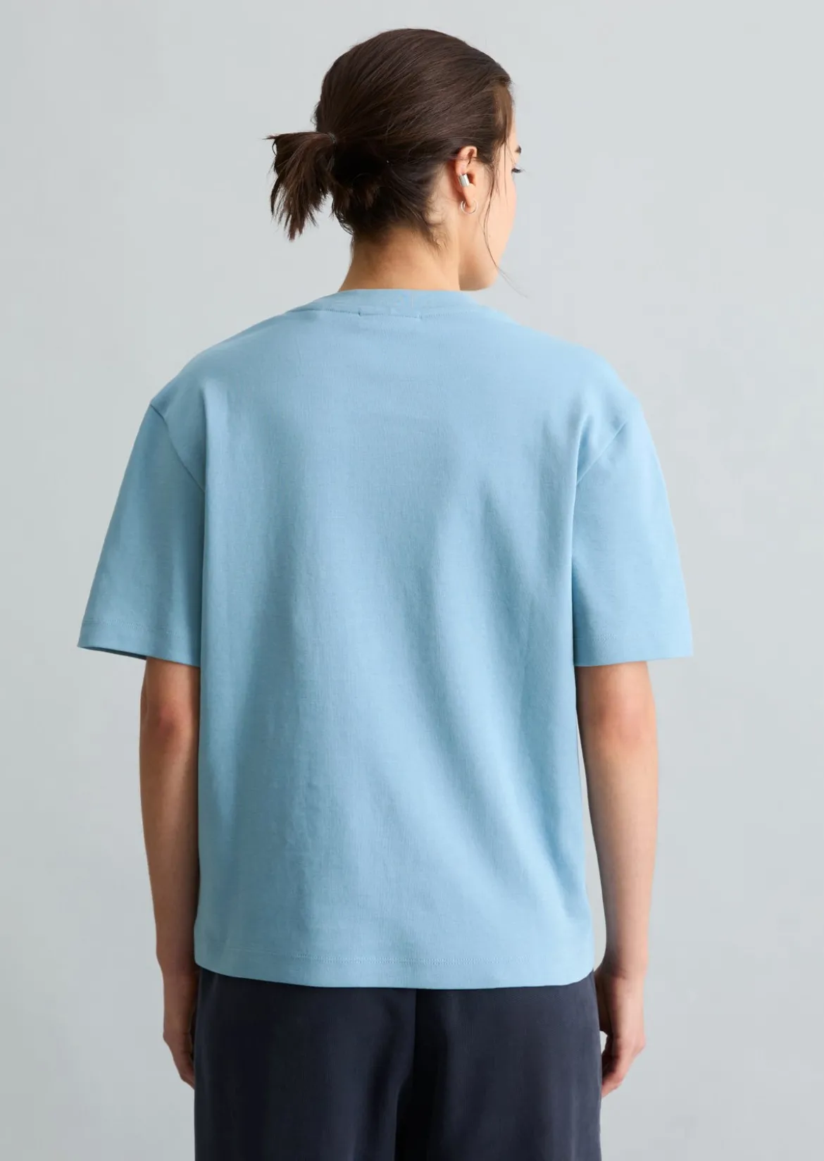T-Shirt regular aus Interlock-Jersey
