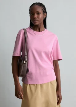 T-Shirt regular aus Interlock-Jersey