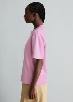 T-Shirt regular aus Interlock-Jersey