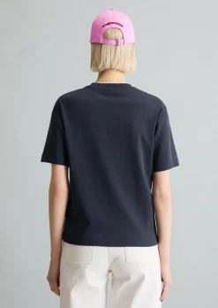 T-Shirt regular aus Interlock-Jersey