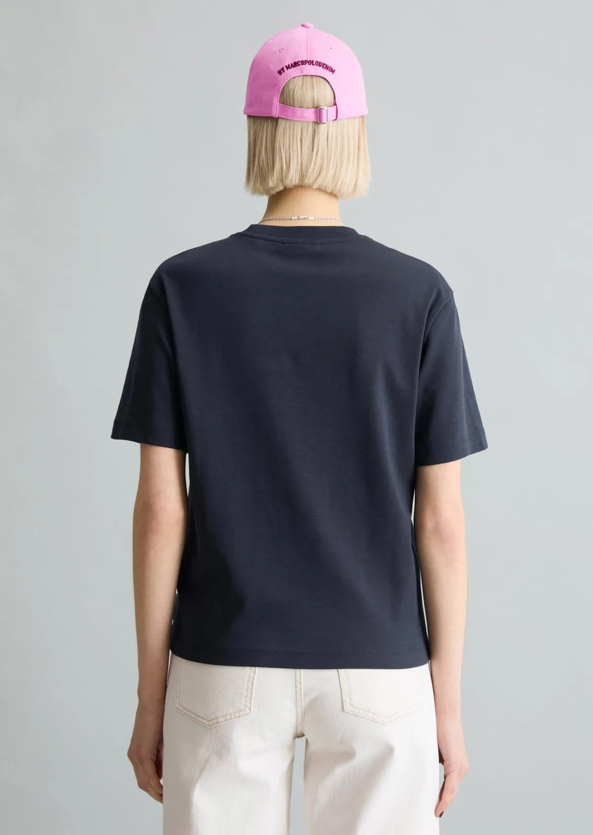 T-Shirt regular aus Interlock-Jersey