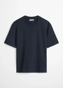 T-Shirt regular aus Interlock-Jersey