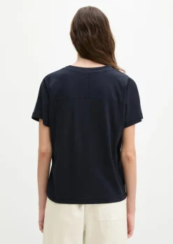 T-Shirt regular aus leichtem Single Jersey