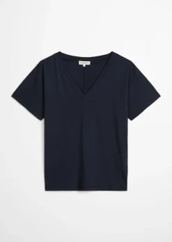 T-Shirt regular aus leichtem Single Jersey