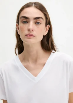 T-Shirt regular aus leichtem Single Jersey