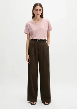 T-Shirt regular aus leichtem Single Jersey