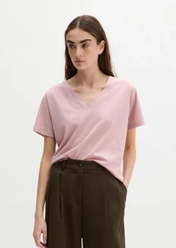 T-Shirt regular aus leichtem Single Jersey