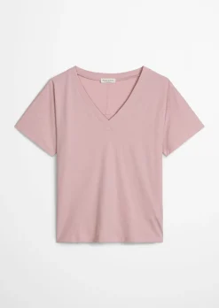 T-Shirt regular aus leichtem Single Jersey