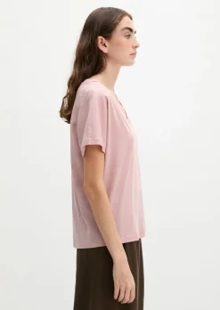 T-Shirt regular aus leichtem Single Jersey