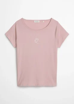 T-Shirt regular aus leichtem Single Jersey