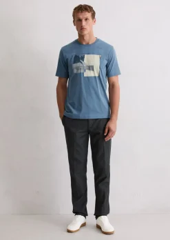 T-Shirt regular aus softem Bio-Baumwoll-Jersey