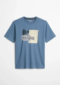 T-Shirt regular aus softem Bio-Baumwoll-Jersey
