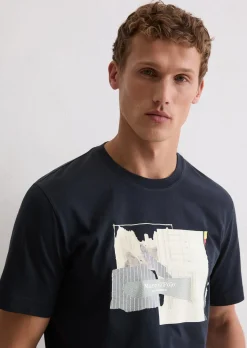 T-Shirt regular aus softem Bio-Baumwoll-Jersey