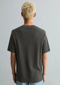 T-Shirt regular aus softer Slub-Jersey-Qualität