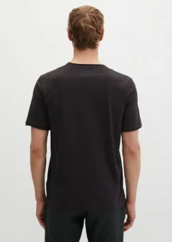 T-Shirt regular aus weichem Slub-Jersey