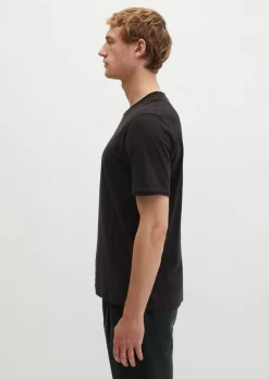 T-Shirt regular aus weichem Slub-Jersey