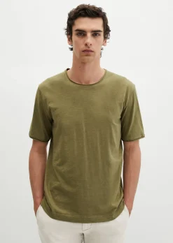 T-Shirt regular aus weichem Slub-Jersey