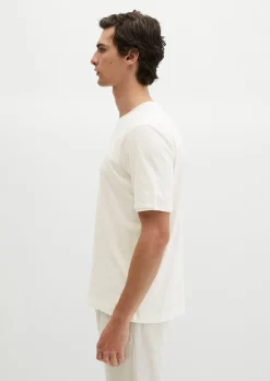 T-Shirt regular aus weichem Slub-Jersey